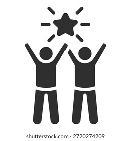 Icono de celebración Colección de Vector único