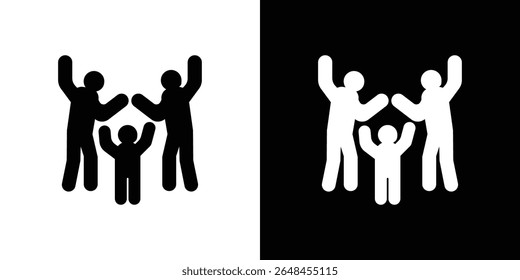 celebration icon symbol collection. Flat vector stock illustration.