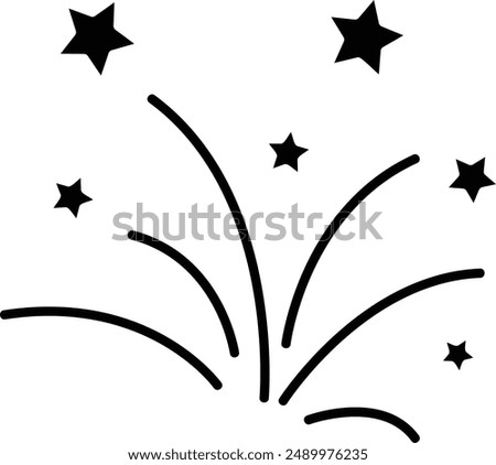 Celebration Icon - Symbolizing Festivity, Joy, and Commemoration