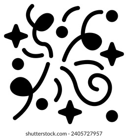 Celebration icon for uiux, web, app, infographic, etc