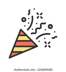 Celebration Icon vector image. Suitable for mobile apps, web apps and print media.