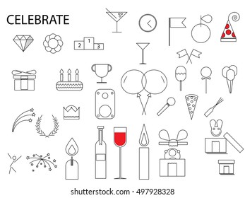 Celebration icons