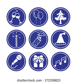 Celebration Icons and Party Icons
