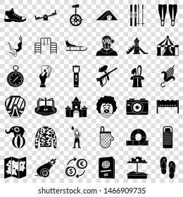 Celebration icons set. Simple style of 36 celebration vector icons for web for any design