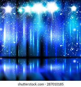 celebration light stage background easy editable