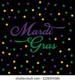 Celebration mardi gras party background template vector illustration