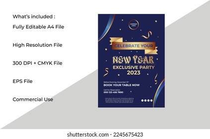 Celebration New Year Party Template