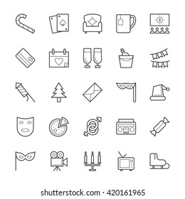 Celebration and Party Cool Vector Icons 3