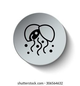Celebration and Party icon. Button. EPS10. Illustration