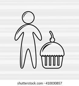 celebration party icon design 