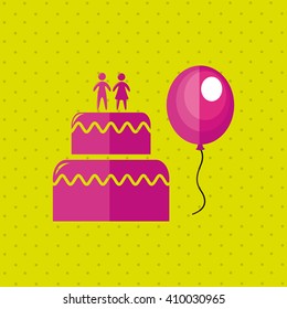 celebration party icon design 