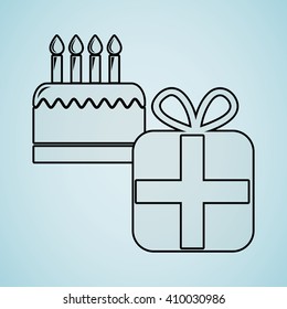 celebration party icon design 