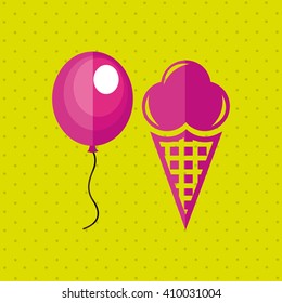 celebration party icon design 
