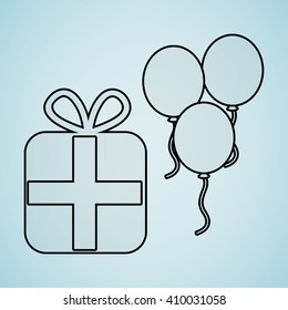 celebration party icon design 