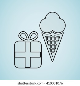 celebration party icon design 
