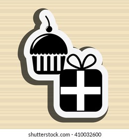 celebration party icon design 