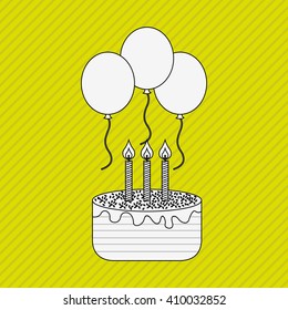 celebration party icon design 