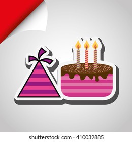 celebration party icon design 