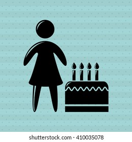 celebration party icon design 