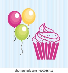 celebration party icon design 