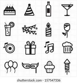 Celebration Party icons