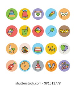 Celebration and Party Vector Icons 2
