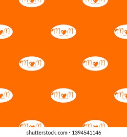 Celebration pattern vector orange for any web design best
