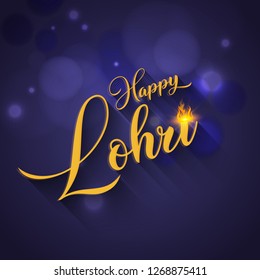Celebration Punjabi festival Lohri background