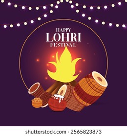 Celebration of Punjabi festival Vaisakhi or Baisakhi background