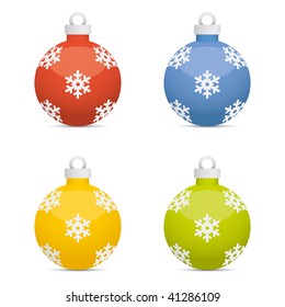 Celebration Series - Christmas Decoration Set in Adobe Illustrator EPS 8.