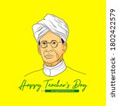 Celebration of teachers day on birthday of Dr. Sarvepalli radhakrishna. Happy teachers day
