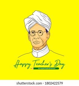 Celebration of teachers day on birthday of Dr. Sarvepalli radhakrishna. Happy teachers day