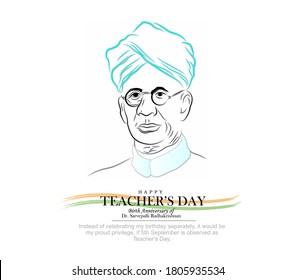 celebration of teachers day on birthday of Dr. Sarvepalli radhakrishna. Happy teachers day.