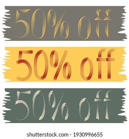 Celebration vector background. Shopping concept. Shopping discount offer icon, symbol. Vector design banner. Poster promotion special discount. Modern design. Vector illustration