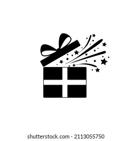 Celebration vector icon. Birthday illustration sign collection. Party symbol. Decoration logo.