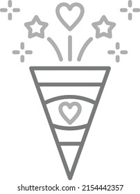 Celebration vector icon. Can be used for printing, mobile and web applications.