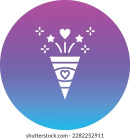 Celebration vector icon. Can be used for printing, mobile and web applications.