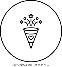 Celebration vector icon. Can be used for printing, mobile and web applications.