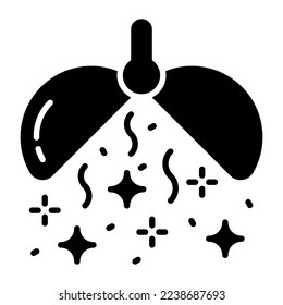 Celebration vector icon isolated on white background