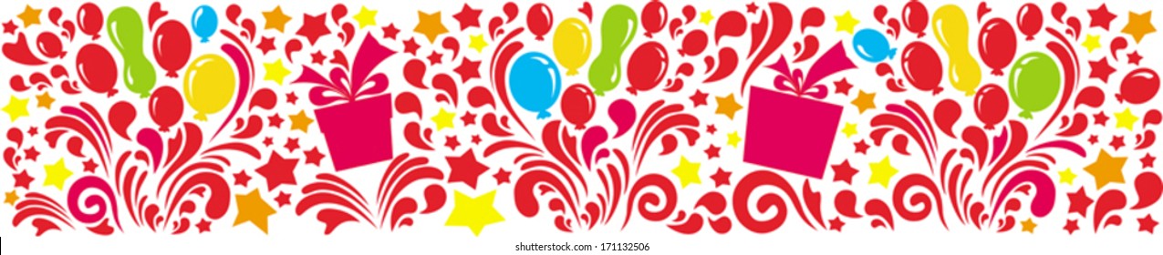 Celebration vintage background