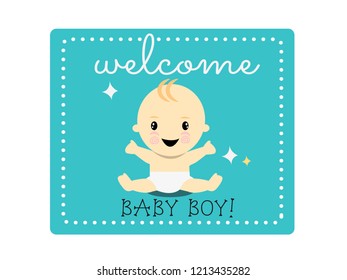 Celebration welcome for baby boy