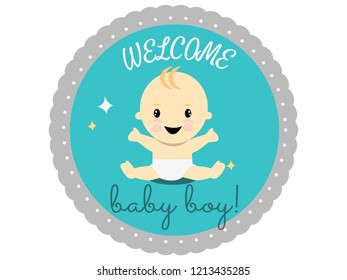 Celebration welcome for baby boy