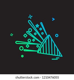 Celebrations icon design vector