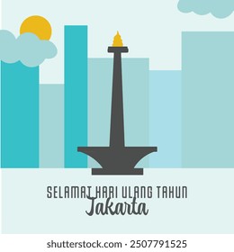 The Celebratoin of Jakarta's birthday