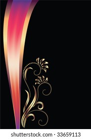 Celebratory abstract background