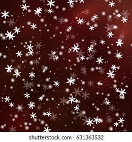 Celebratory elegant abstract background with bokeh lights and flowers
