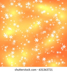 Celebratory elegant abstract background with bokeh lights and flowers
