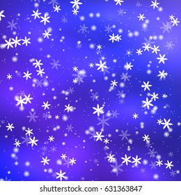 Celebratory elegant abstract background with bokeh lights and flowers