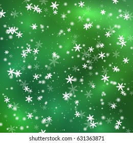 Celebratory elegant abstract background with bokeh lights and flowers
