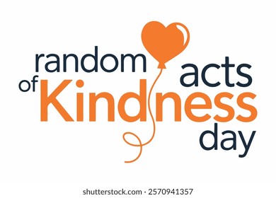 Celebratory graphic for Random Acts of Kindness Day